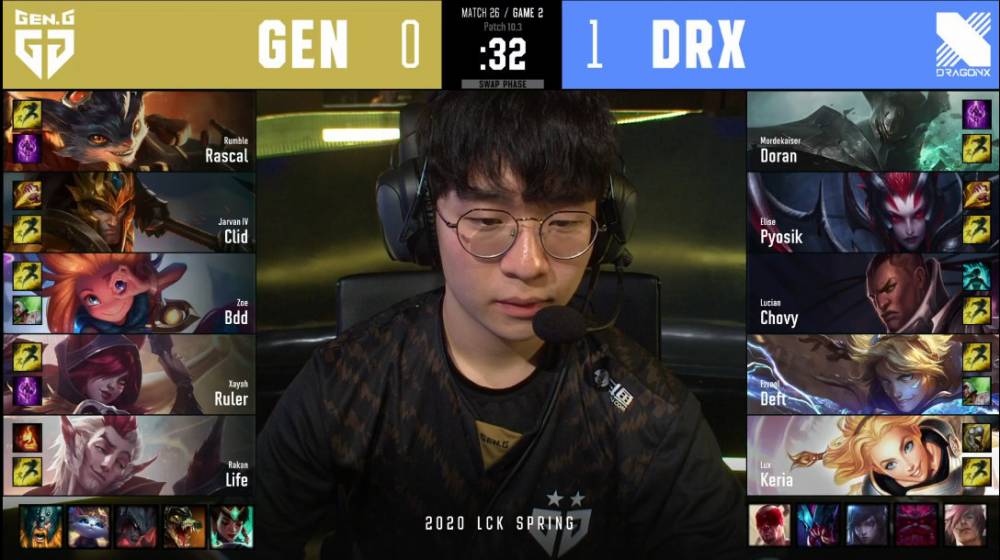 包含BLG翻盘DRX，Rascal送出助攻的词条